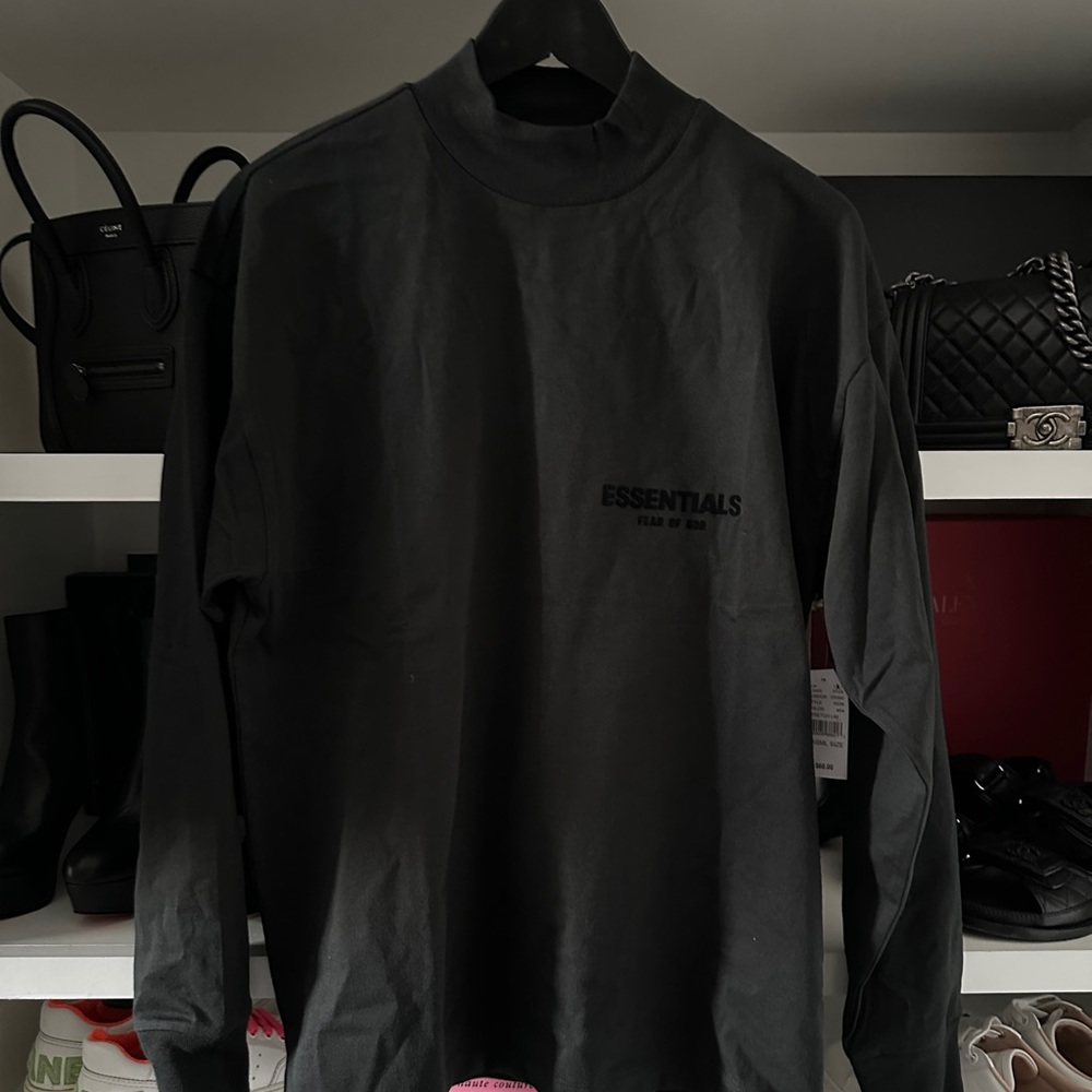 Essentials fear of god stretch long sleeve limo long sleeve t shirt xxsml nwt